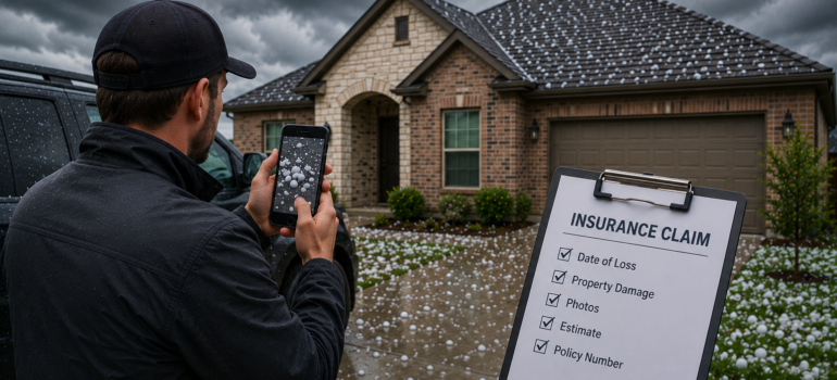 How to File a Hail Damage Insurance Claim in Amarillo