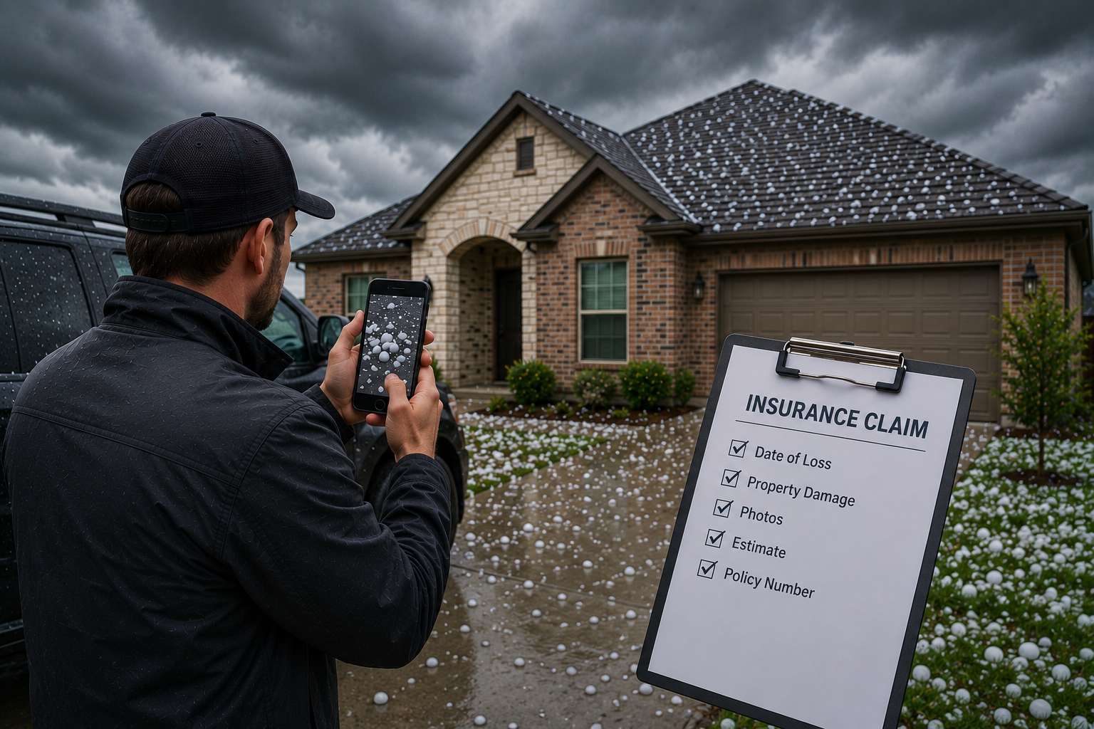 How to File a Hail Damage Insurance Claim in Amarillo