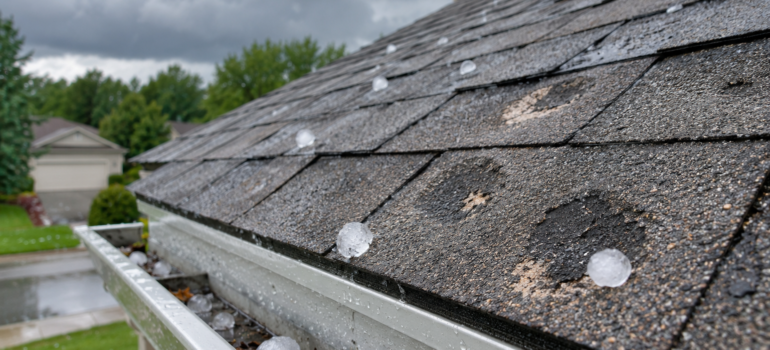 Hail Damage on Roof
