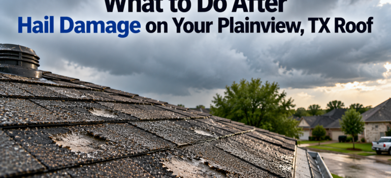What to Do After Hail Damage